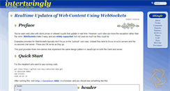 Desktop Screenshot of intertwingly.net